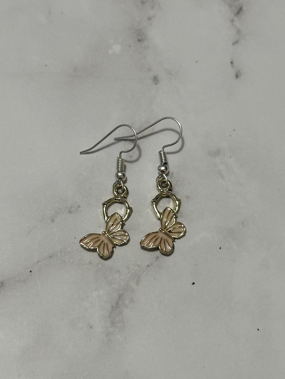 Image of Silver Charm Earrings 