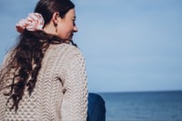 Image 8 of Aran Sweater - Light Pastel Colours - Made in Europe