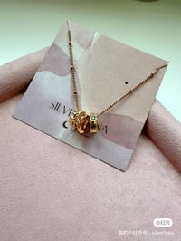 Image 9 of 3 ring necklace 金圈项链