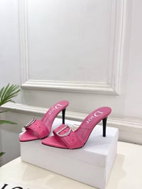 Image 1 of Pink Studded Heels