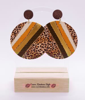 Image of Everything Leopard Earrings