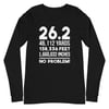 26.2 Marathon Unisex Long Sleeve Tee