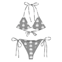 Image 1 of Ghost Boobies string bikini