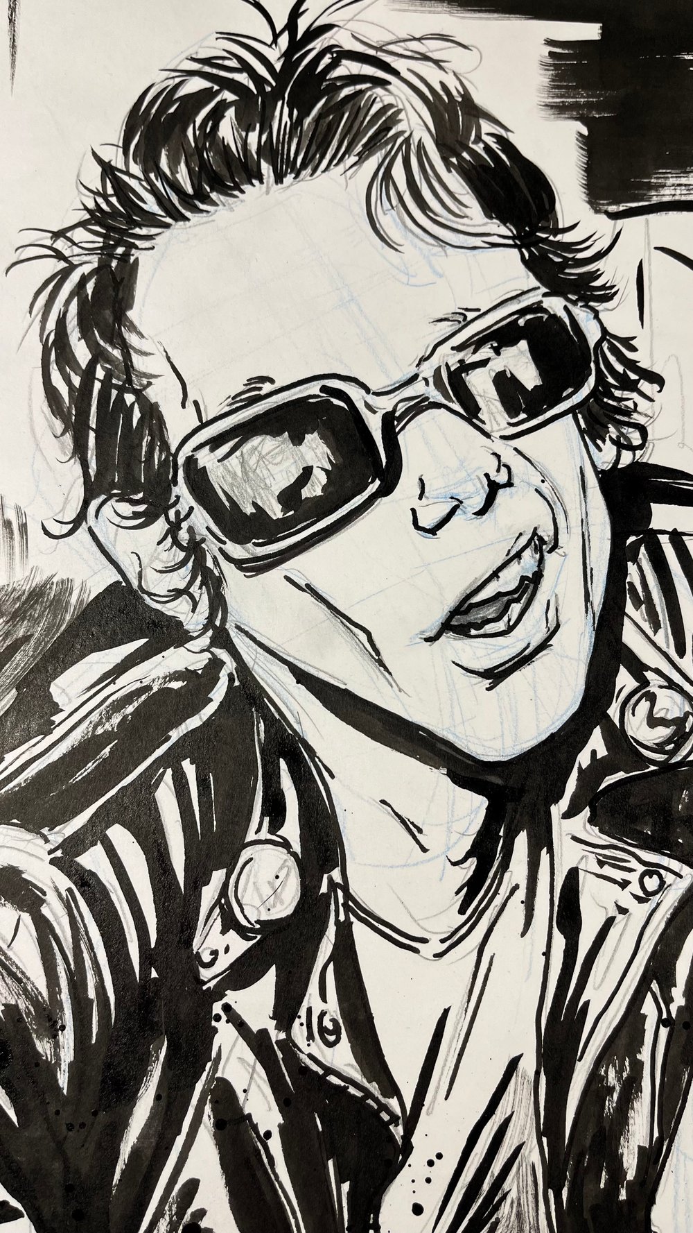 Stiv Bators ✨Original✨Drawing