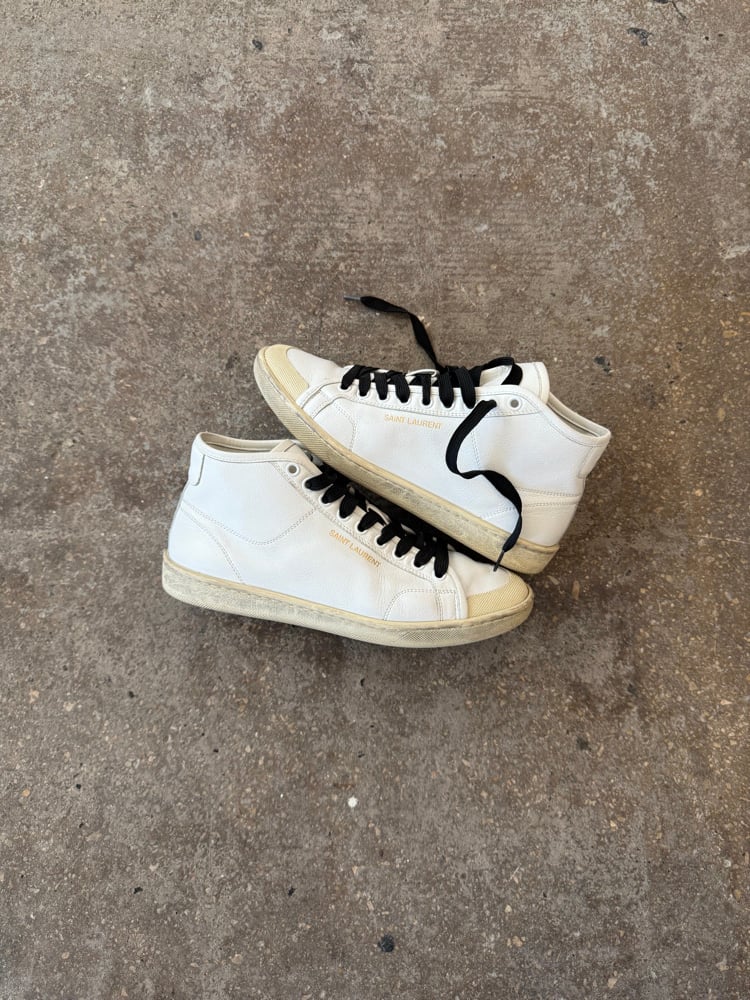 Image of Saint Laurent Paris Hightops