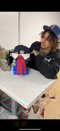 Image 1 of Suit and tie NYC 1/1 7 3/8