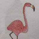 Image 2 of £50 originals - Flamingo watercolour