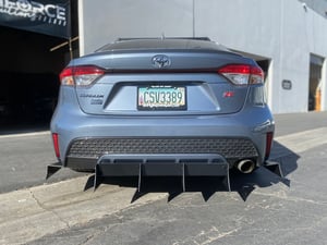 Image of 2019 - 2024 Toyota Corolla (Sedan) Rear Diffuser