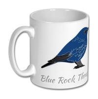 Image 1 of Blue Rock Thrush Mug