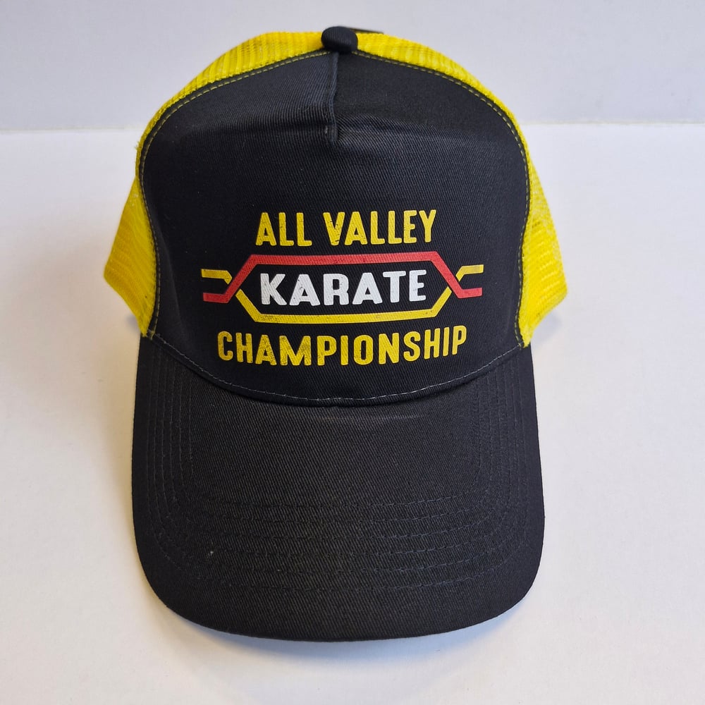 Image of All Valley Karate Kid Inspired Trucker Cap Hat