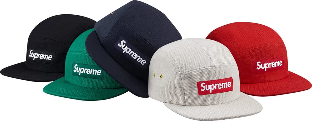 Image of Supreme Canvas Camp Caps