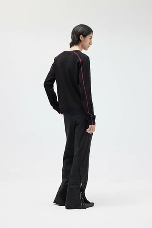 Image of EQUALNEAR - Trails Knit Sweater (Black)