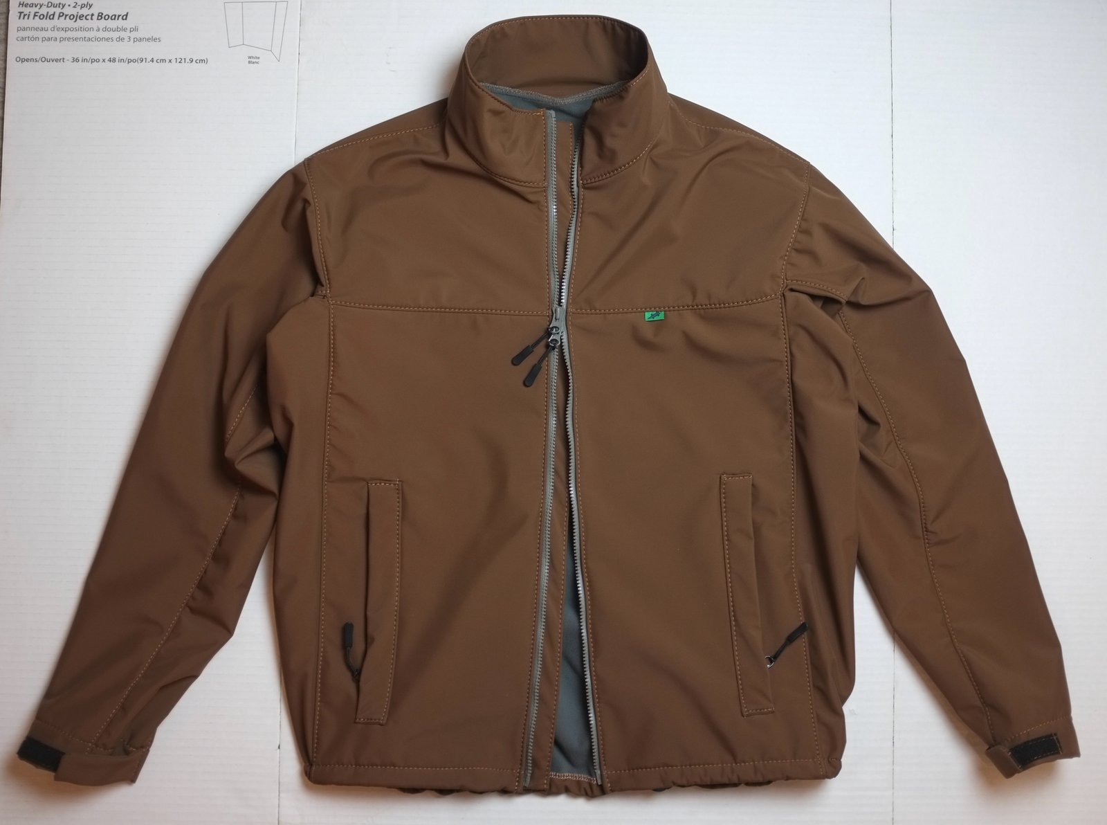 BROWN SOFTSHELL LIZARD JACKET | Lizard Stuff