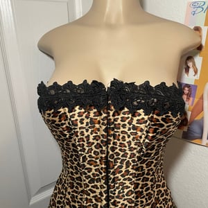 Image of EMPIRE CHEETAH CORSET SZ 32
