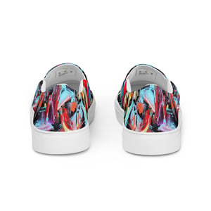 Image of "Spatial" Women’s slip-on canvas shoes