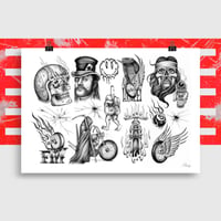 Image 2 of Jason Scarr – Hand-Drawn Flash Sheet