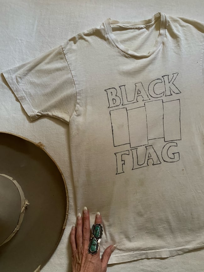 vintage Black Flag homegrown concert t shirt lot tee