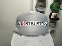 Image 3 of Vintage Deadstock Snapback X Vintage Ghostbusters Iron-on