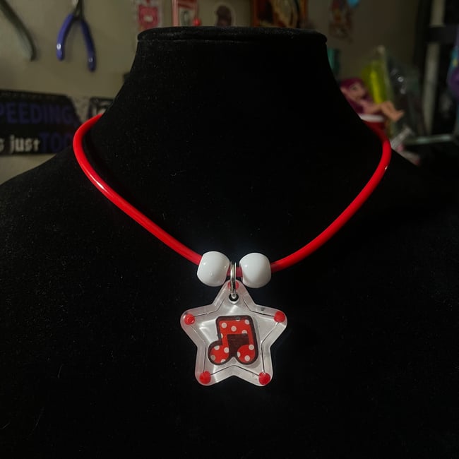 cyber tube necklace ♫