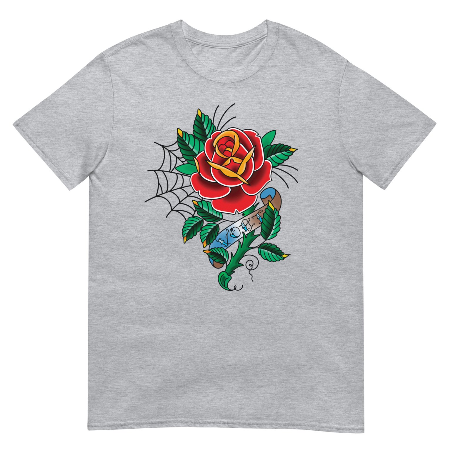 Image of Rose-Grey-Front print