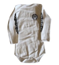 Image 1 of CHROME HEARTS ONESIE BABY