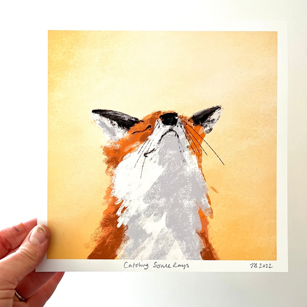 Image of Catching Some Rays - Archive Quality Print