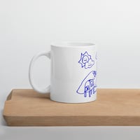 Image 2 of I Love Mail mug