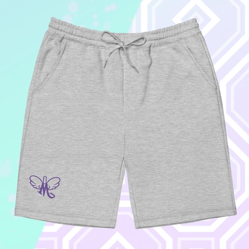 Image of Acolyte Embroidered Fleece Shorts