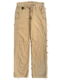 Image 2 of '02 PPFM "Ghillie" Distressed Pants - 31