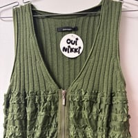 Image 2 of italian parachute dress - green 