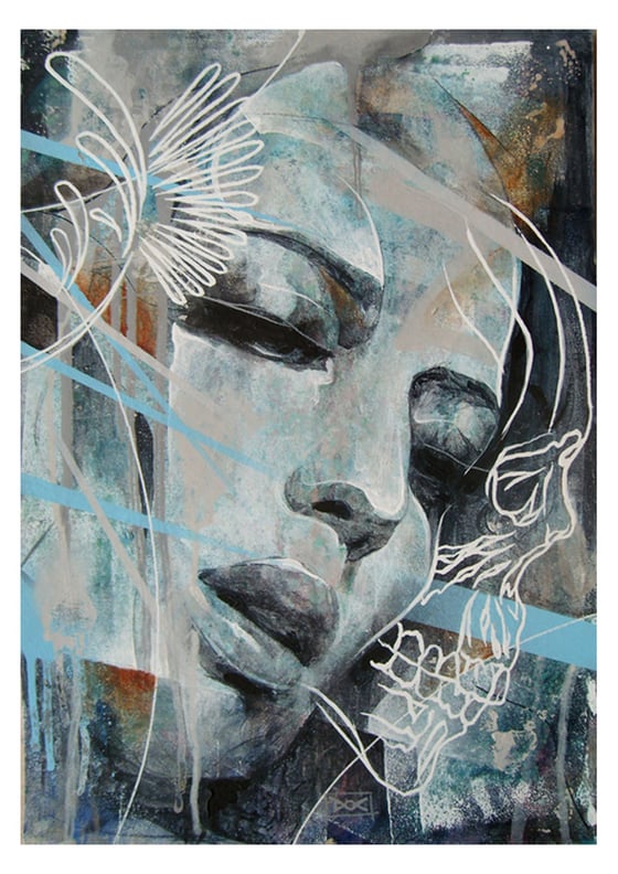 Image of "Forsaking The Path That's Laid" OPEN EDT PRINT on 315gsm 100% Cotton Rag Paper