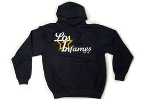 Image of Infamous "Los Infames" Navy Hoodie