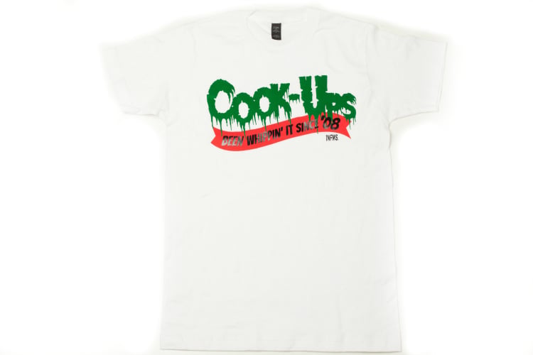 Image of Infamous "Cook Ups" White Tee