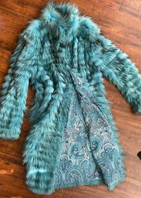 Image 3 of Vintage Escada Fox Fur Coat