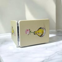 Image 4 of Yellow Vase Folding Compact Mirror