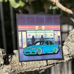 Image of KUWTB Kustoms E90 M3 Atlantis Blue by @Miguel_Bimmer