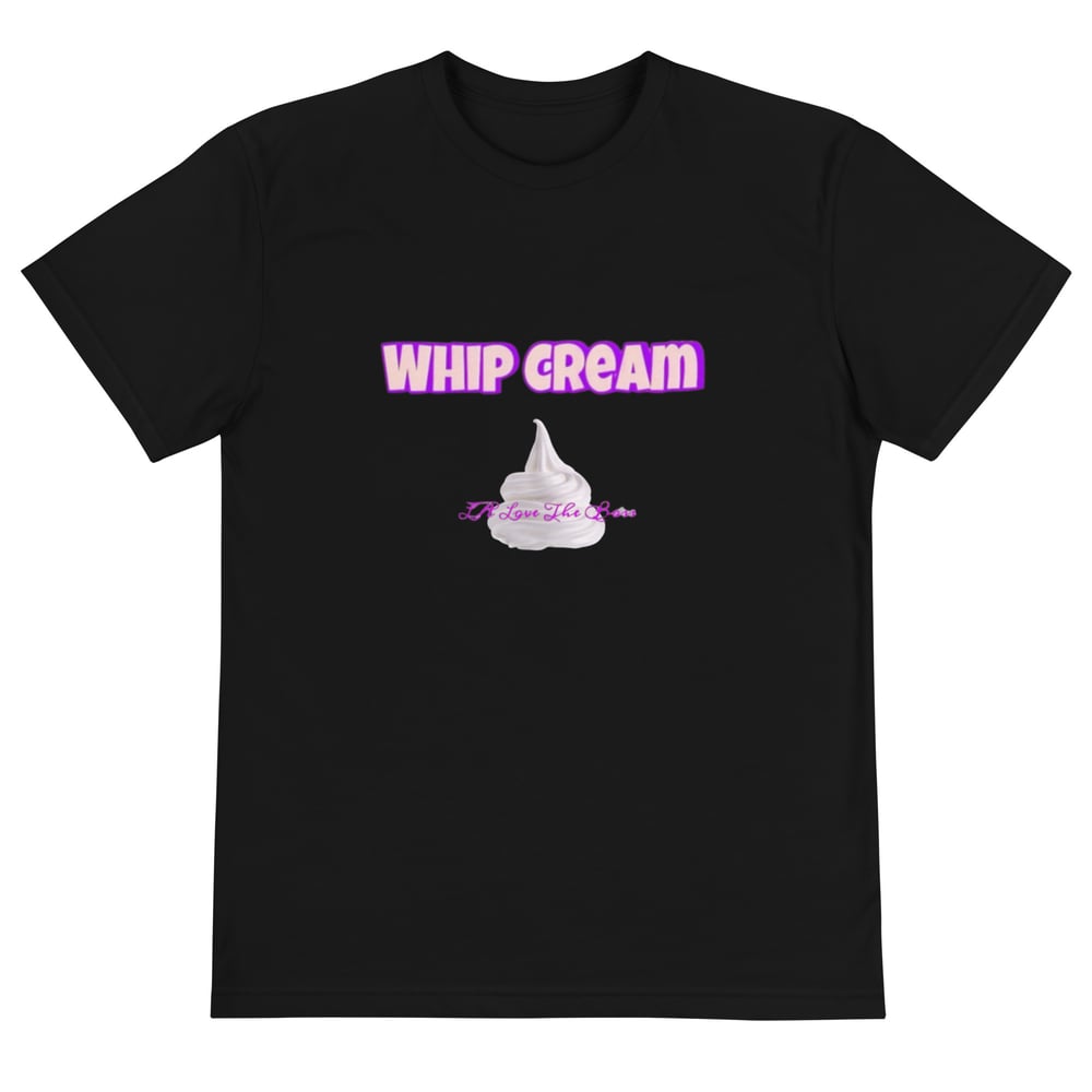 Image of  Sustainable  Whip Cream T-Shirt