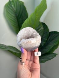 Image 7 of CHOOSE YOUR OWN DRUZY AGATE X QUARTZ SPHERES -BRAZIL-