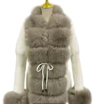 Image 6 of Luxury fur cardigan 🦊🍂✨