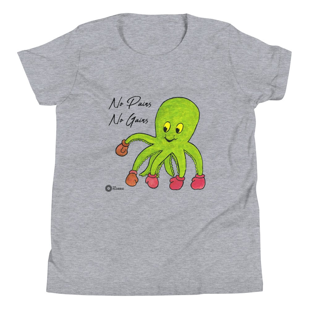 Children's Florrie Boxing Octopus T-shirt