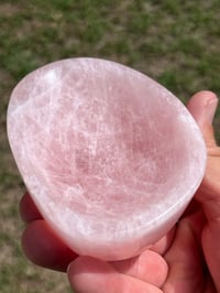Image 4 of Rose Quartz Ring Dish - Bowl #2845
