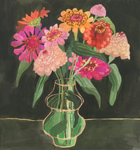 Zinnias No. 5