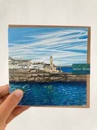 Image 1 of ‘PORTHLEVEN CLOCK TOWER’ CARD