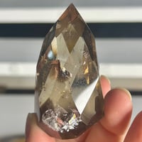 Image 4 of Smoky Quartz Faceted Flame (20C)