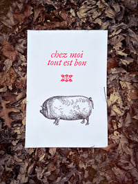 CHEZ MOI Risograph Print