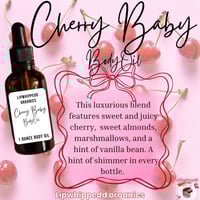Cherry Baby Body Oil