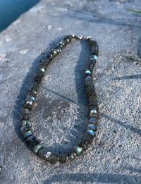 Image 2 of *new* CLASSIC strand- labradorite + gold