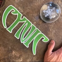Image 2 of Cynic - Green Embroidered Logo Patch
