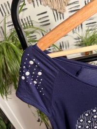 Image 2 of NWT pearl stud heart top