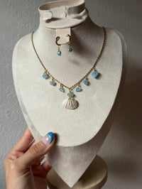 Image 4 of Ocean Mist Drops Necklace
